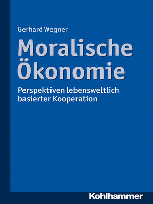 cover image of Moralische Ökonomie